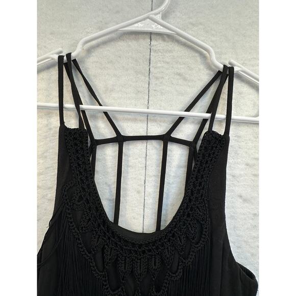 VINTAGE Y2K Studio Y SPARKLE Sheer STRETCHY MAXI Dress SILVER BLACK - Picture 6 of 13